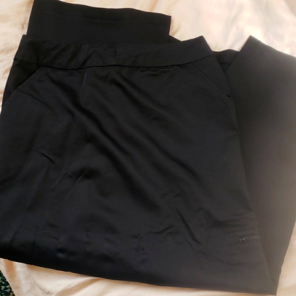 Long Express Skirt stretch cute pocket zip